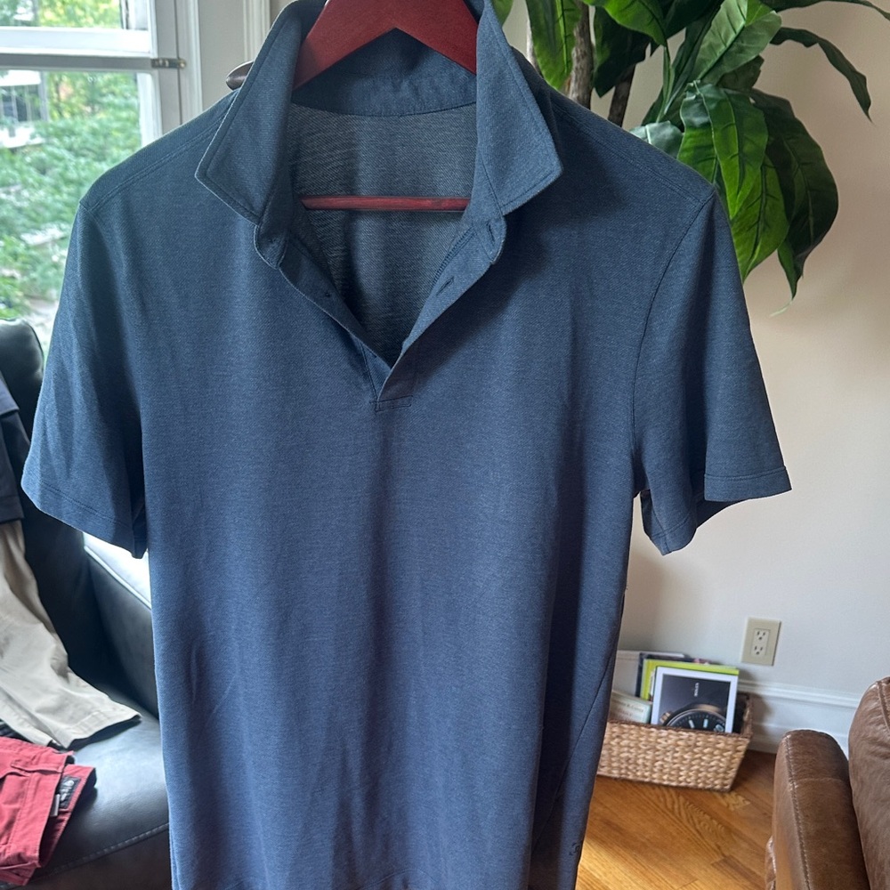 Men's Blue Polo Shirt